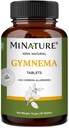Gymnema Comprimidos por mim Natureza , 90 comprimidos, 1000 mg , 45 dias de fornecimento , Gurmar , Gymnema Sylvestre Suplementos , Vegan