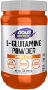 NOW Foods Sports Nutition, L-Glutamine Pure Powder, Nitrogen Transporter *, Acid Amino, 1-Pound
