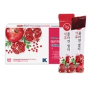 HAMCHOROKRg+ Anti-Aging Korean-Beauty Pomegranate Collagen Jelly 20g x60 Stick/ + Ginseng Concentrate + Vitamin C&E for Immune Support, Skin, Hair, Nail & Joint(60)
