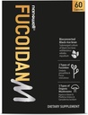 NANOWELL Fucoidan M - Brown Seaweed Immunity Supplement för Gut Health & Immune Support med Mushroom Complex - 60 kapslar
