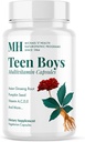 MICHAEL'S Health Naturopatické programy Teen Boys - 60 Vegetariánske kapsule - Denné Multivitamínové doplnky - Kosher - 30 Služobné
