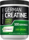 Fitness Labs German Creatine Monohydrate Powder | 500 Grams | Creapure Fitness Supplement | for Men & Women | Unflavored | 100 Servings