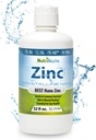 Supliment de zinc lichid de Nutrinoche: Picături lichide organice - Zinc ionic și Picolinat Alternative - 99.99% Ultra pure de cristal Nano Particule - pentru adulți și copii - (32 oz)