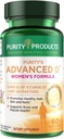 Pure Products Dr. Cannell's Advanced Vitamin D Qadınlar Formula Yutein və Biotin ilə sağlam Skin və Saç - 60 Vegetarian Capsules