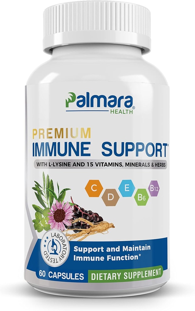 Palmara Health Premium Imune Support, 60 Cápsulas