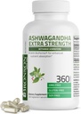 Bronson Ashwagandha Extra Міцний Stress & Mood підтримка з BioPerine - Non GMO Formula, 360 Вегетаріанські капсули