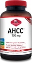 Олімпійський Labs Premium AHCC Supplement 750mg AHCC для капсули – підтримує імунне здоров’я, функції печінки та природну клітинку вбивця - Bulk 120 Сервінги