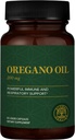 Global Healing Center - Oregano Oil Capsules with Organic Ingredictions & Cayenne Pepper Extract, Oregano Capsules for Imune System Support, Respiratory Health, Divalry, Gas & Gut Wellness (60 Count)