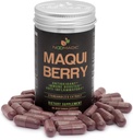 Noomadic Maqui Berry, 60 Kapseln | 500mg Jedes, Antioxidans (High ORAC), Immunsystem-Unterstützung, Unterstützt trockene Augen (Supports Tear Production), Standardisierte Extrakt (10% Anthocyanine)