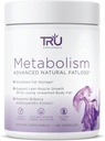 TRU Kosttilskud Metabolisme, Advanced Fat Tab, Fight Cravings, Boost Mood, Ingen Jitters eller Crash, 30 Servere