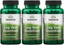 Swanson Leg Vein Essentials - Zpožděné uvolnění - 60 Veg Kapsle (3 balení)