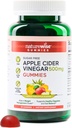 NatureWise Apple Cider Vinegar ACV Gummies - 1000mg ACV por 2, Sugar Free, Vegan - Enerxía e saúde Gut - ACV Gummies W / Vitamin B12-90 Gummies[1.5-Month Oferta para 1000mg / 3Month Oferta para 500mg]
