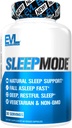 Evilution Nutrition Hebal Stbal Stakes suplementaris per a la pràctica de dormir amb adults Melatonin Pills amb Valerian L- Bustophan Llimoner Balm i Més - Respleós Horles - 30 Servings