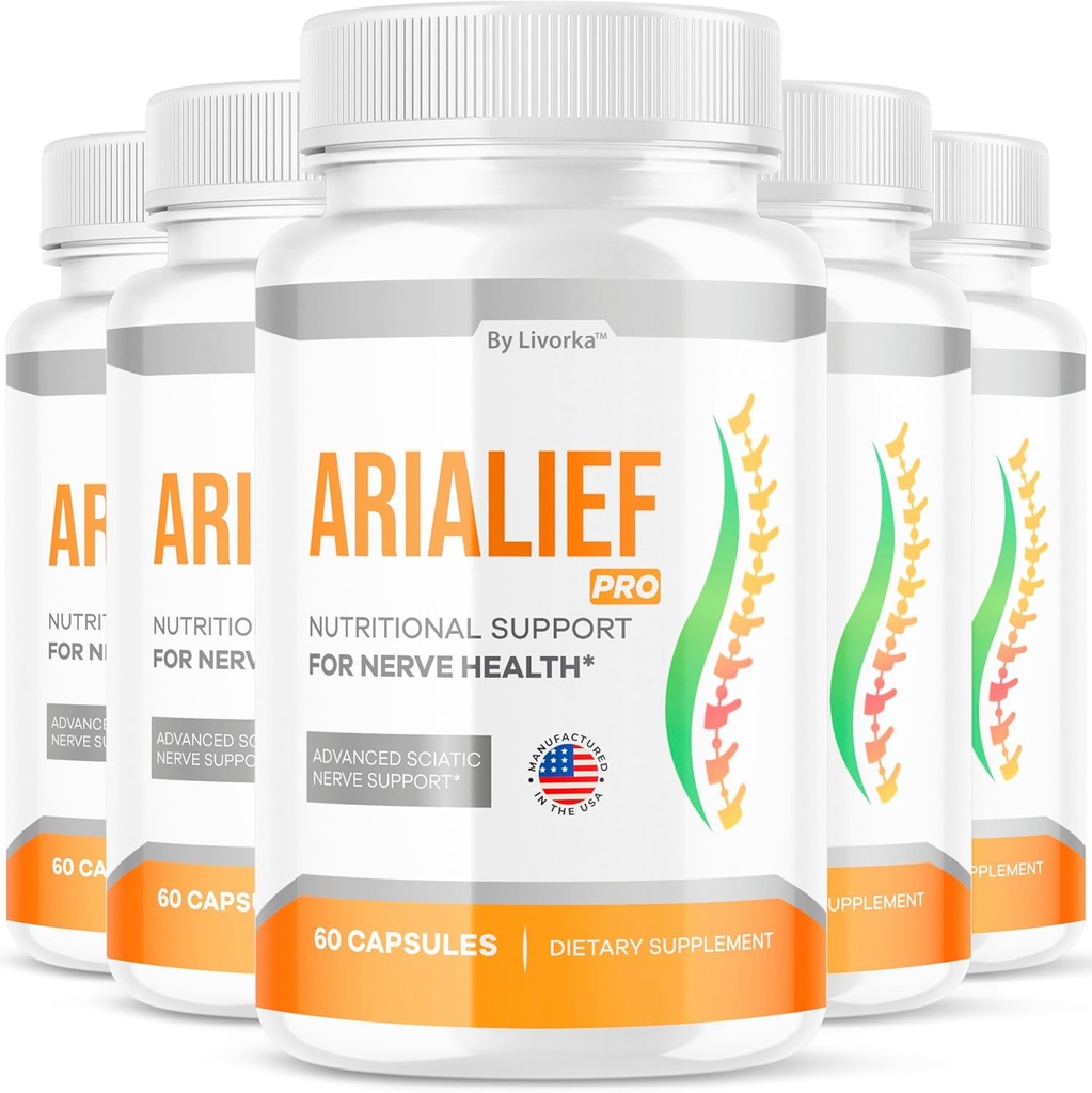 (5 แพค) Ariliaf Pro Capsules for Siatika, Arrileaf soulation for Nerve Heal Health, Ariarleaf Prom Palm Siacia Pripalm Areia LieF Endment 5 เดือน