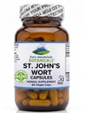 Pure Mountain Botanicals St. John's Wort Capsules - 450mg Organic Herb and Extract - Standardized to 3% Hypericin - 90 Capsules - Mood Support Supplement