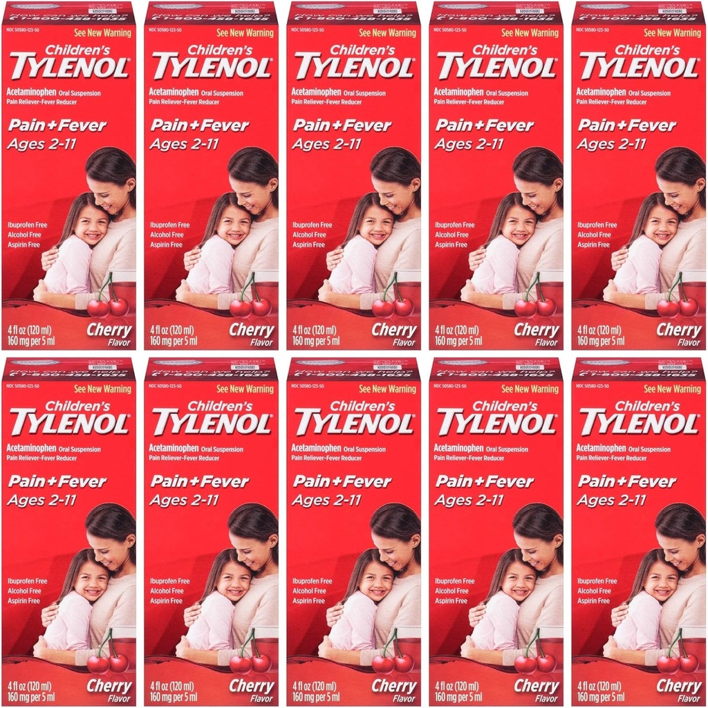 Tylenol Chld Cherry Liq Size 4z Tylenol Children's Cherry Blast Oral Suspension