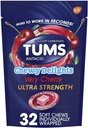 Tums Chewy Delights, Bardzo wiśniowe 32 ea Pack po 4 przez TUMS