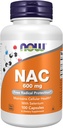 NOWの補足、NAC (Selenium 100のカプセルが付いているN-Acetyl Cysteine) 600のmg
