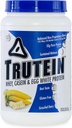 Body Nutrition Trutein High Protein Powder: 45% Wei, 45% Caseïne, 10% Egg White, Glutenvrij, Low Sodium, Grass Fed Wei Protein Powder, Gym Supplement & Breakfast Shake, Banana Cream, 2lb