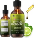 Citrus Bergamot Drops 2 fl oz - 미국에서 만든 - 자연 산화 지원, 심장 및 대사 웰빙 보충 - Bergamot 추출물