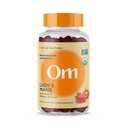 OM MUSHROOM SUPERFOOD Lion’s Mane Mushroom Gummies – USA Grown Organic Lion’s Mane – Supports Memory, Focus & Cognitive Health – Strawberry Flavor – 30 Servings, 60 Count.