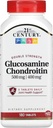 21st Century GLUCOSAMINE& CHONDROITIN DOUBLE STRENGTH 180 TABS