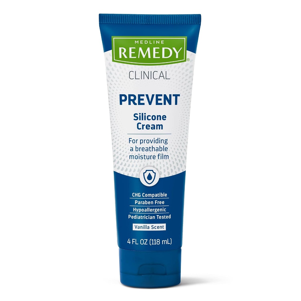 Medline Remedy Clinical Silicone Cream, Vanilla Scented, 4 унции.