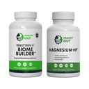 Healthy Gut Tributyrin-X Biome Builder, 90 Softgels, and Magnesium-HP, 90 Capsules