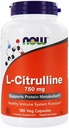 Nu livsmedel L-Citrulline 750mg, 180 kapslar, (Pack of 3)