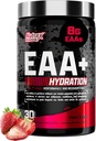 Nutrex forskning EAA hydrasjon EAA + BCAA pulver | Muskelgjenvinning, styrke, muskelbygging, utholdenhet | 8G essensielle aminosyrer + Electrolytes | 30 serveringer (Fruit Punch)