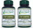 תוספי מזון אורגני ירוק Cyst, חזה Cyst, 90 VCaps, גבוה Absorbable, non-GMO, Gluten-Free (Pack של 2)