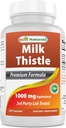 Bästa Naturals Milk Thistle Extract 1000mg Equivalent - 240 kapslar - Icke-GMO & Gluten Free (240 greve av 1)
