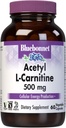 Bluebonnet Acetyl L-karnitin 500 mg vitaminkapsler, 60 antall