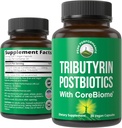 CoreBiome Tributyrin Postbiotisk supplement klinisk testet for Gut Health. Mere effektiv end natriumbutylkapsler. Høj biotilgængelighed Post Biotics For fordøjelsesbesvær, Leaky Gut, Colon, Microbiome