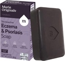 Marie Originals Eczema Face Soap  Washing Bar – Tất cả các Poriasis tự nhiên, Dermatis for dry Flaky da — Detoxify, Remazing, Anti-Itch, làm sạch da (Pack of 1)