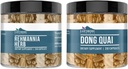 Earthborn Elements Rehmannia Herb and Dong Quai Bundle, 200 Capsules each, Pure " Undiluted, No Additives