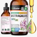 BAO KRAUTER Astragalus Tinuture - Astragalus Root Trích dẫn từ Inmune Defune Proproption - Rượu và Sugar Free - High Absoption - Vegan Drops 4 Fl.Oz.