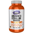 NOW Foods Sports Nutrition, Arginine & Citrulline Powder, 1:1 Ratio, Amino Acid, 12-Ounce