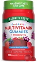 Nature's Truth Kids Multivitamiini Gummies with Probiotics ... 60 Count ...