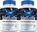 (2 Pack) SciatiSoothe Supplement Pillen, Sciati Verzacht alle natuurlijke hersenen en cognitieve supplement Capsules, 2 maand levering