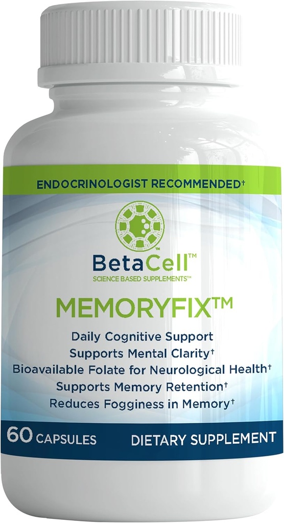 Memoryfix Brain Supplement - 60 Brain Booster כמוסות
