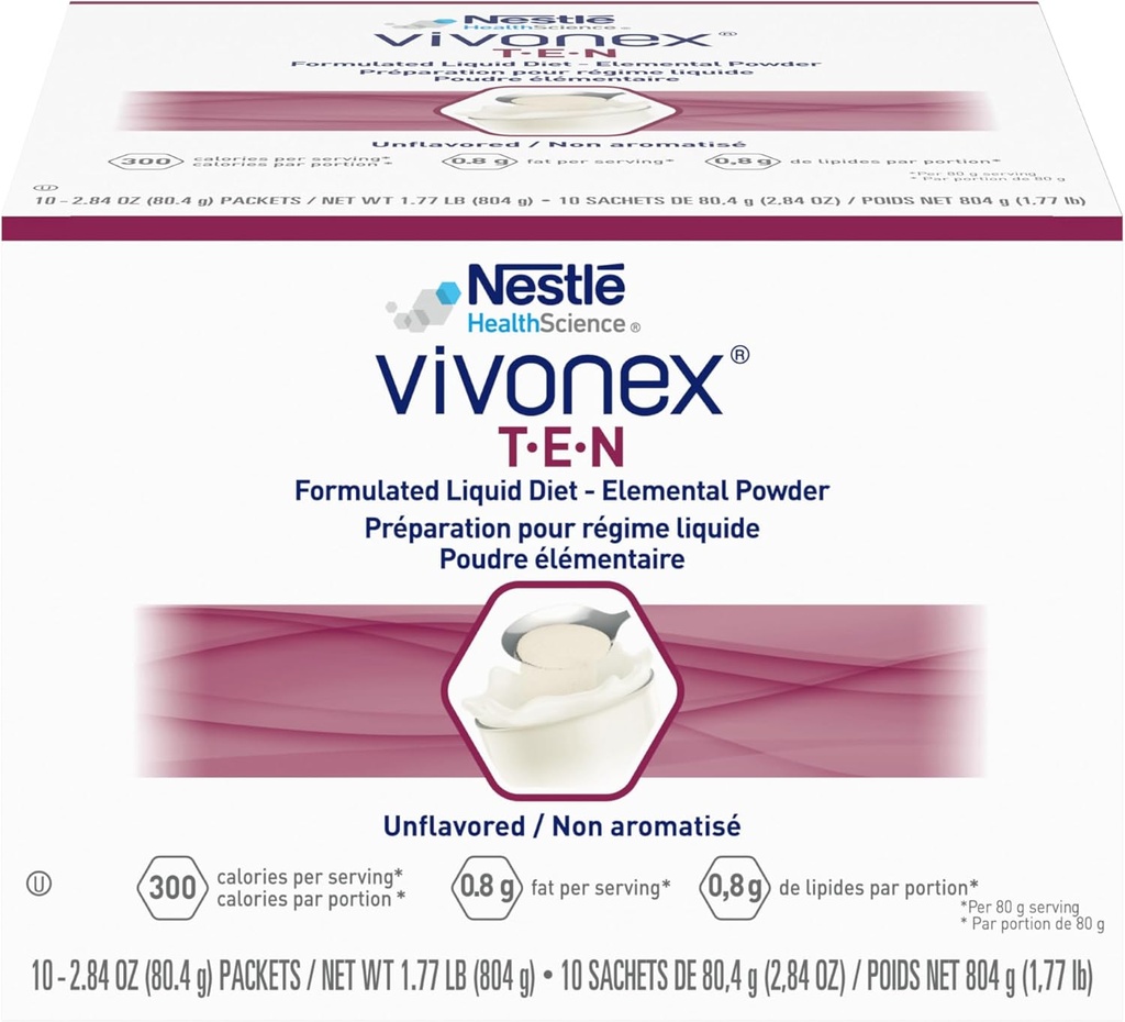 Vivonex T.E.N. 2.84- Ounce paketai (pakuotė 60)