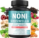 Noni Extract capsule cu Noni, Boswellia, White Willow Bark și mai mult - 150 capsule pentru 5 luni de aprovizionare