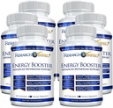 Proqramlaşdırılmış Enerji Təchizatı - Natural Energy Support - 360 Capsules - Caffeine Free - B Vitamins və Adaptogens - 6 ay təchizatı