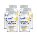 Research Verified Energy Booster - Natural Energy Support - 360 Capsules - Caffeine Free - B Vitamins and Adaptogens - 6 Month Supply