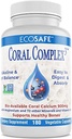 Complejo de coral 3 - Calcio de coral 900 mg con vitamina D3 1200 UI y Magnesio168 mg - 180 cápsulas vegetarianas