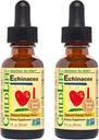 Umeentzako Echinacea - Kids Echinacea Drops, Liquid Tincture, Alcohol Free Supplement for Babies, Toddlers, Children - Natural Orange, 1 Fl Oz (Pack of 2)