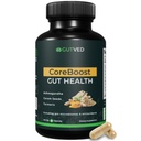 Bloating & Gas Relief Probiotic for Women & Men | 9-in-1 Gut & Digestive Support with Probiotics, Prebiotic Inulin, Turmeric, Ginger & Fennel | Daily Plant-Based Capsules, 60 Count
