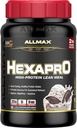 ALLMAX HEXAPRO, biscuits et crème - 2 lb - 25 grammes de protéines par portion - libération prolongée de 8 heures - Zéro sucre - 21 portions